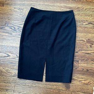 L’AGENCE black pencil skirt